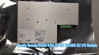 Interne Barrieren des Bently Nevada 3500 42M 05 00 IO-Moduls