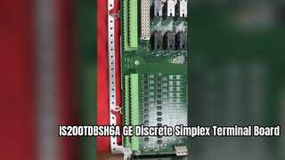 IS200TDBSH6A GE Mark VI Diskrete E/A-Simplex-Klemmenplatine